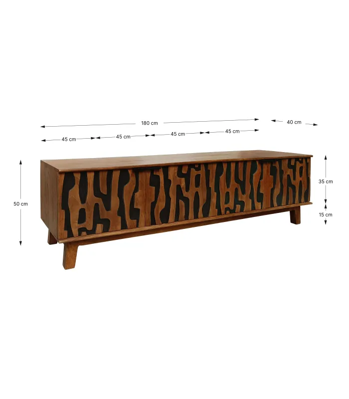 Mueble TV Katia con diseño elegante y funcionalidad máxima