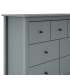 Mkric MUEBLE TV MONTE 1 PTA CORR/2C 160 CM GRIS