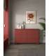 Mkric MUEBLE TV MONTE 1 PTA CORR/2C 160 CM GRIS