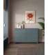 Mkric MUEBLE TV MONTE 1 PTA CORR/2C 160 CM GRIS