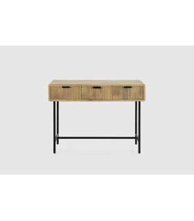 Shoe rack 2 doors silk-screen printed Bamboo graphite finish