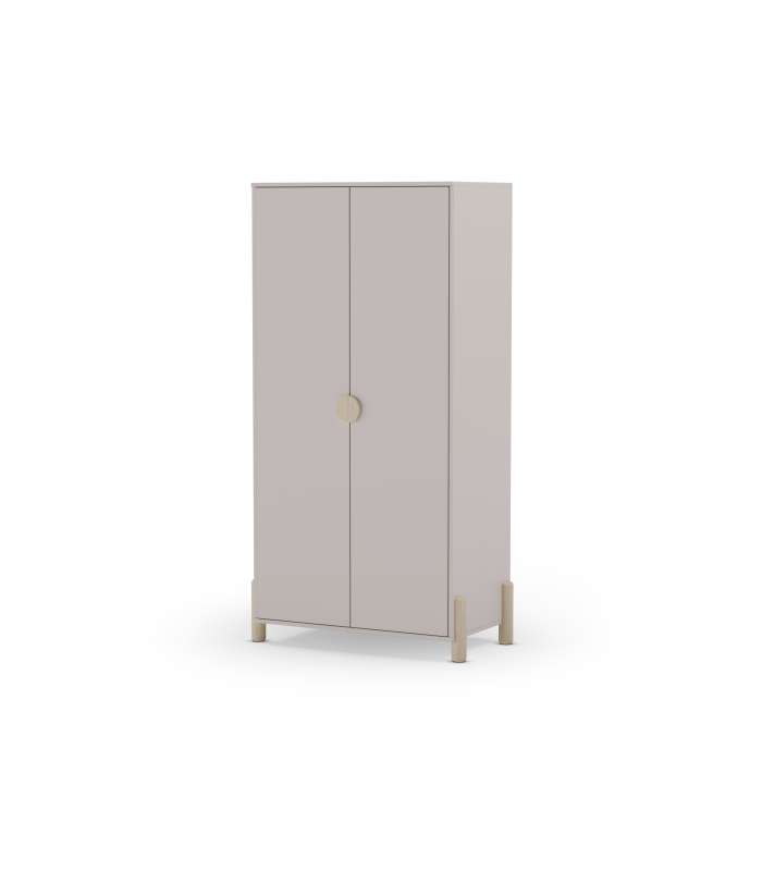 Buffet 3 portes 3 tiroirs finition naturelle Cusco, 171 cm (Largeur) 40 cm (Profondeur) 80 cm (Hauteur).