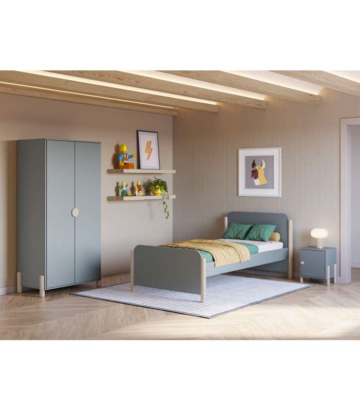 Cama juvenil Emma con diseño moderno y elegante