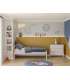 Buy CAMA NIDO 0.90 KIARA 90X190 BLANCO/NATURAL