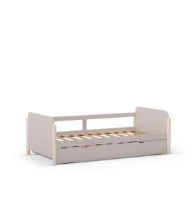 Cama de ninho de jovens Emma: design elegante e funcional para o seu espaço.