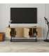 Elegante mueble TV Tania con 4 puertas en acabado roble