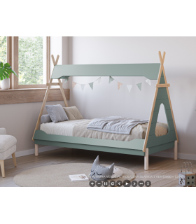 Buy CAMA NIDO 0.90 KIARA 90X190 BLANCO/NATURAL