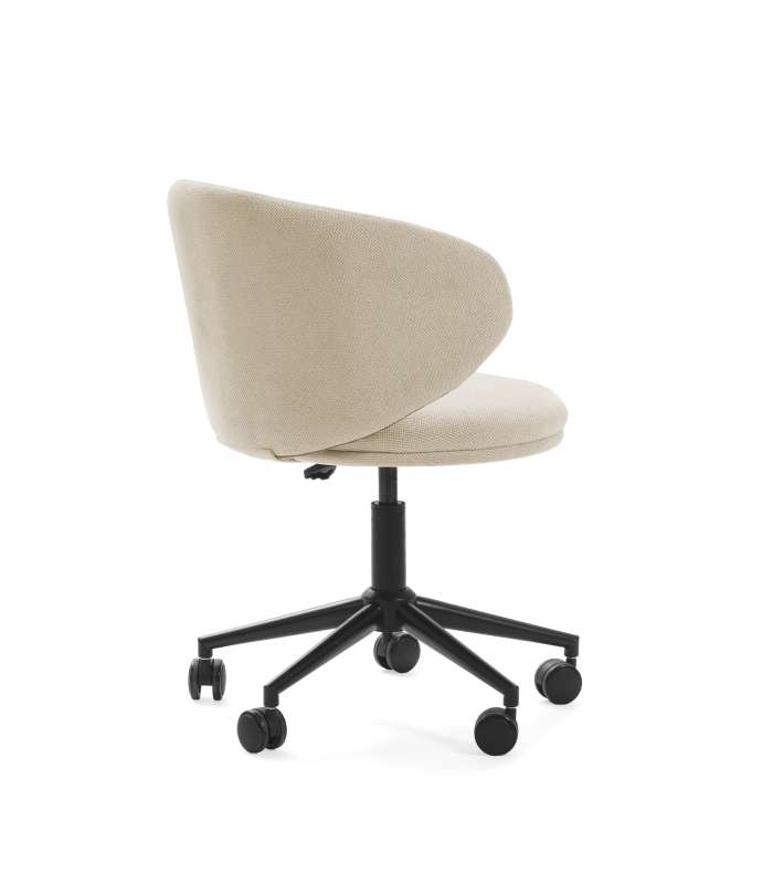 Silla de oficina ergonómica y ajustable en elegante.