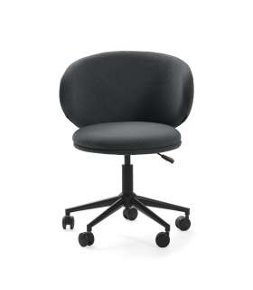 Silla de oficina ergonómica y ajustable en elegante.