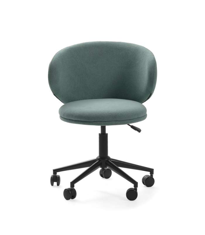 Silla de oficina ergonómica y ajustable en elegante.