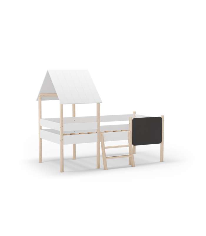 Buy CAMA NIDO 0.90 KIARA 90X190 BLANCO/NATURAL