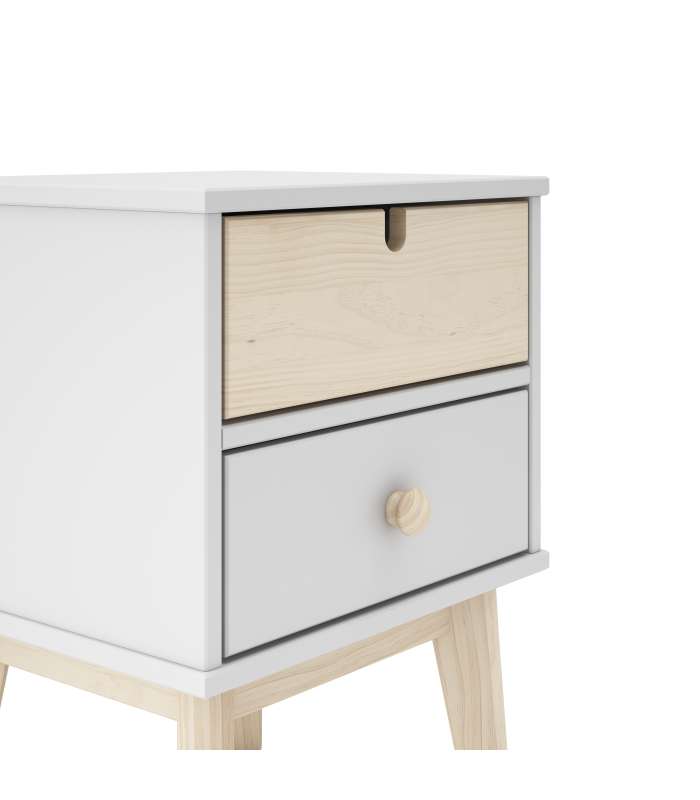 Nightstand, estilo elegante para o seu quarto.