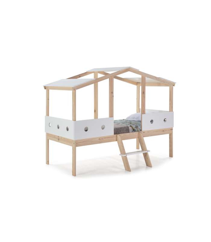 Buy CAMA NIDO 0.90 KIARA 90X190 BLANCO/NATURAL