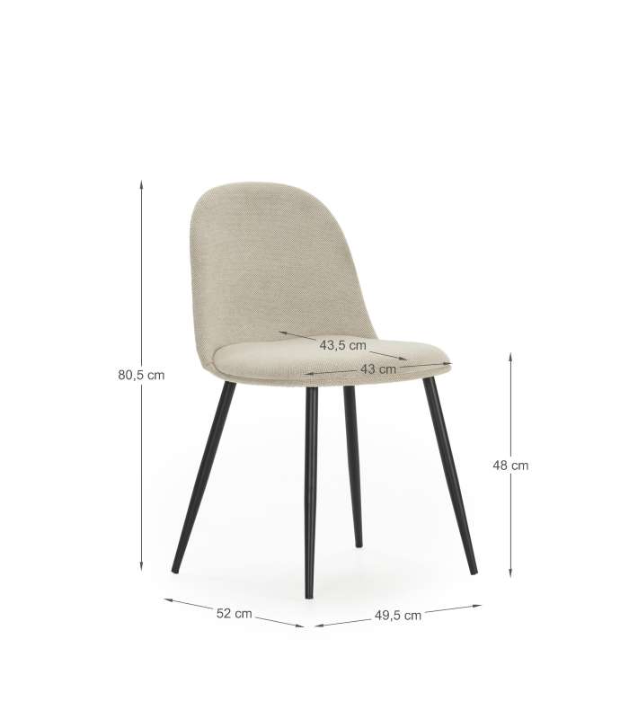 Adec Paris kitchen or dining chair in several