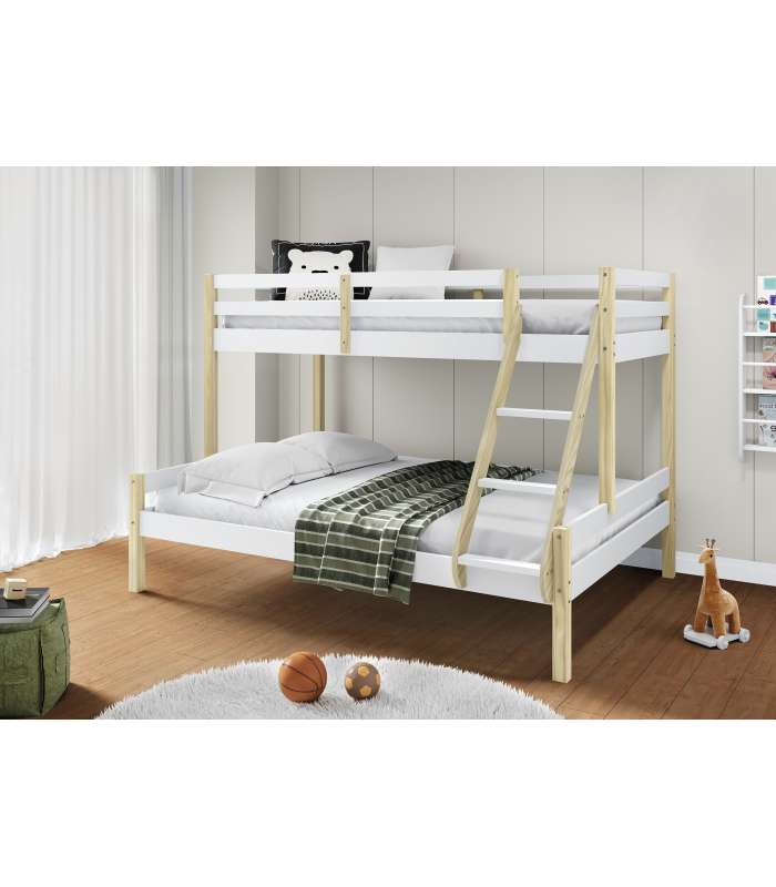 Cama para dormitorio matrimonio Vectra dos colores a elegir.