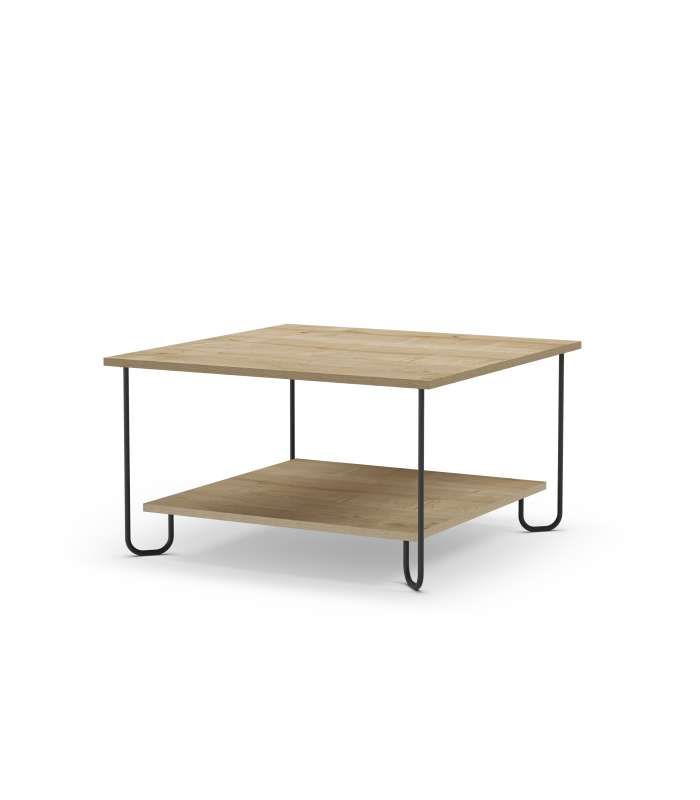 Mkric Mesa rectangular de comedor Comba acabado nogal sabi 76cm(alto) 100cm(ancho) 180cm(largo).