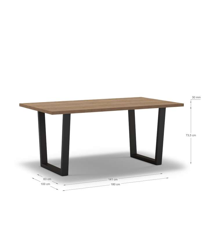 Mesa de jantar retangular extensível: elegância e estilo.