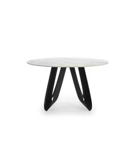 Mesa de comedor redonda fija Md-Amelia elegante diseño