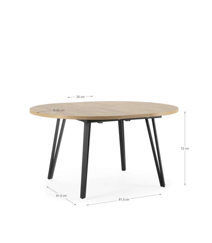 Mesa de jantar retangular extensível: elegância e estilo.