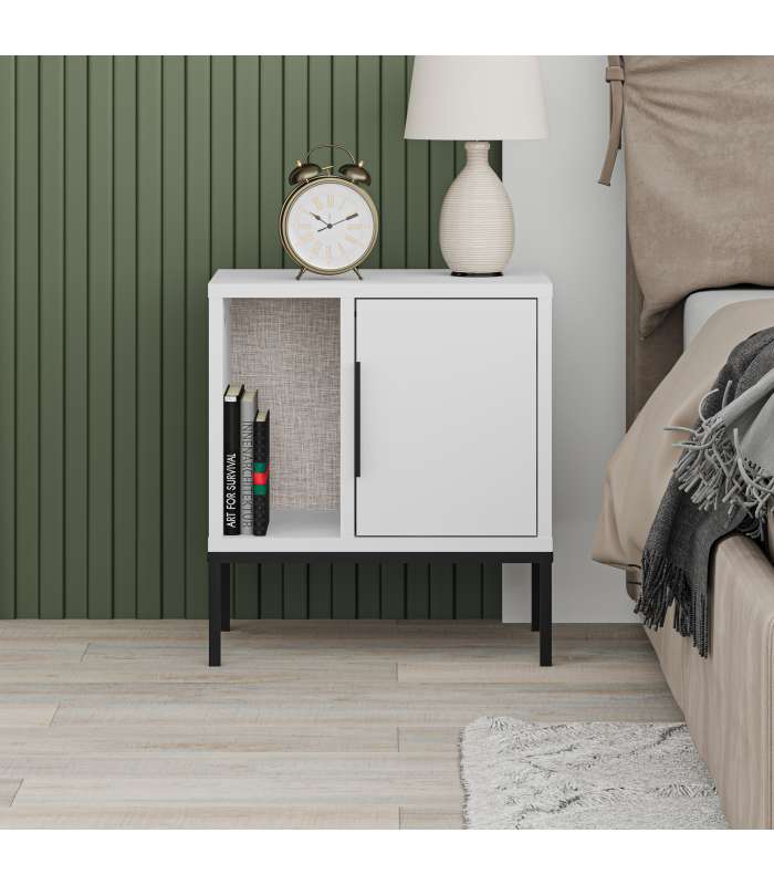 Nightstand, estilo elegante para o seu quarto.