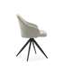 Lot de 2 chaises modèle Mali finition verte 79 cm (hauteur) 45 cm (largeur) 48 cm (longueur)