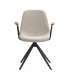 Pack de 2 sillones modelo Tajo tapizado textil beige.