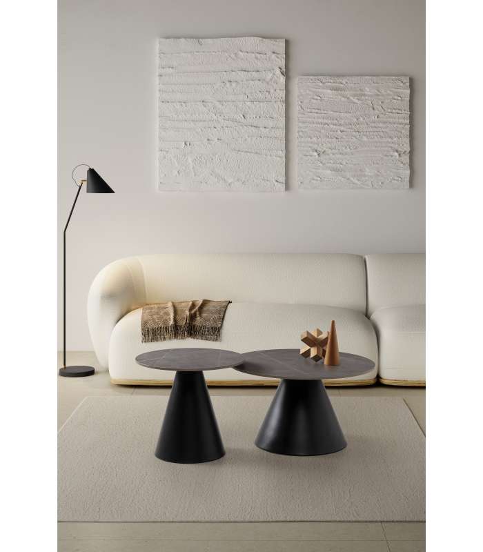 Mkric Mesa rectangular de comedor Comba acabado nogal sabi 76cm(alto) 100cm(ancho) 180cm(largo).