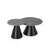 Mkric Mesa rectangular de comedor Comba acabado nogal sabi 76cm(alto) 100cm(ancho) 180cm(largo).