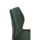 Lot de 2 chaises modèle Mali finition verte 79 cm (hauteur) 45 cm (largeur) 48 cm (longueur)