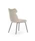 Lot de 2 chaises modèle Mali finition verte 79 cm (hauteur) 45 cm (largeur) 48 cm (longueur)