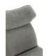 Pack de 2 sillas modelo Dimitri tapizado textil gris.