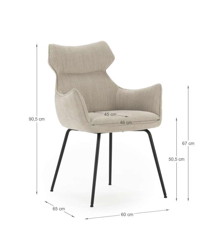 Lot de 2 chaises modèle Mali finition verte 79 cm (hauteur) 45 cm (largeur) 48 cm (longueur)