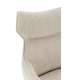 Pack de 2 sillones modelo Dimitri tapizado textil beige.