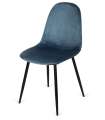 copy of Pack 4 chairs upholstered in grey model Cordoba