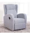 cópia de Armchair Relax Model Home Grey Pearl 72 cm (largura) 102 cm (altura) 75 cm (fone)