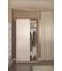 High shelf with 2 white doors -