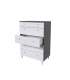 MD BLOCK Comoda 4 white drawers - Comodas and