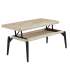 Adec Oak Loft Raised Center Table