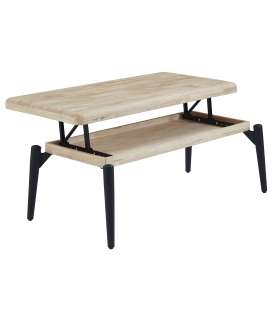 Adec Oak Loft Raised Center Table