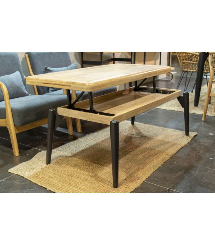 Adec Oak Loft Raised Center Table