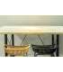 Adec Table loft High Bar Chêne sauvage et noir. -