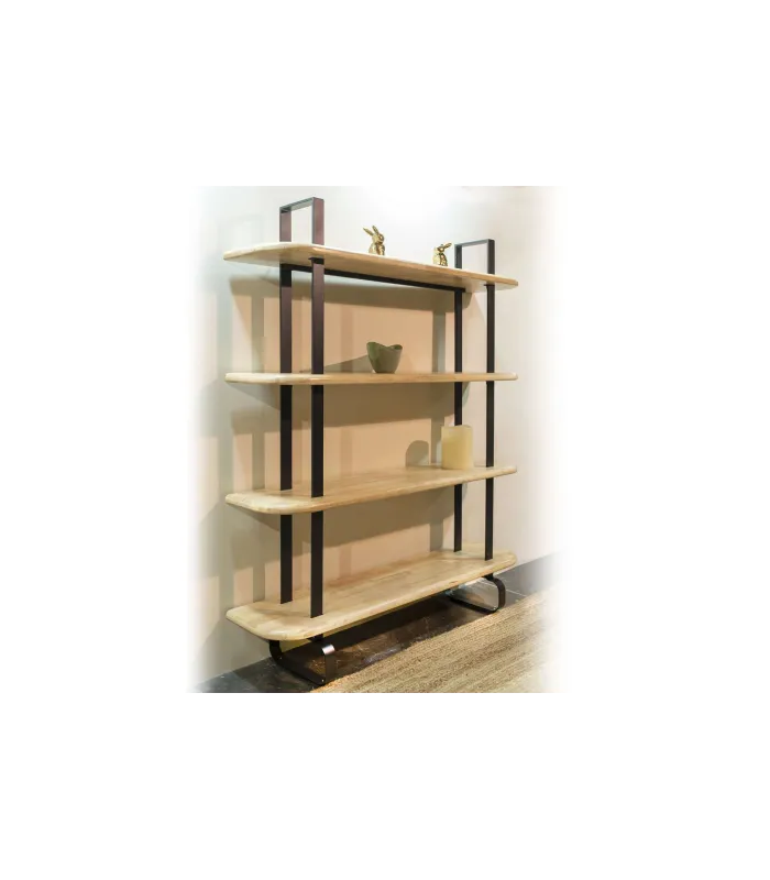 Estantería alta Steve acabado roble honey 180 cm(alto) 120 cm(ancho)35 cm(fondo)