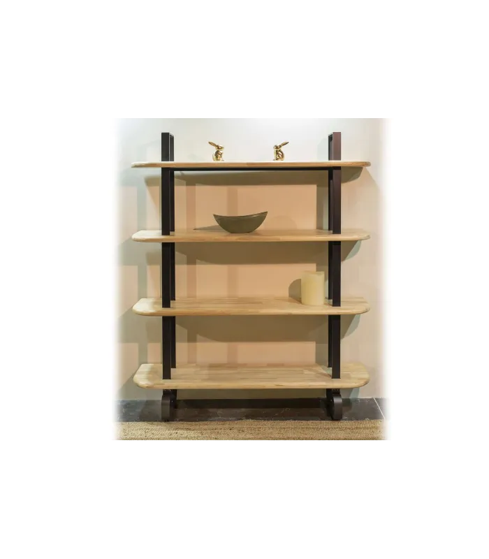 Estantería alta Steve acabado roble honey 180 cm(alto) 120 cm(ancho)35 cm(fondo)