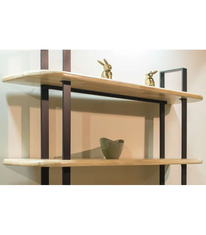 Mbtic Owen metal and white crystal computer table