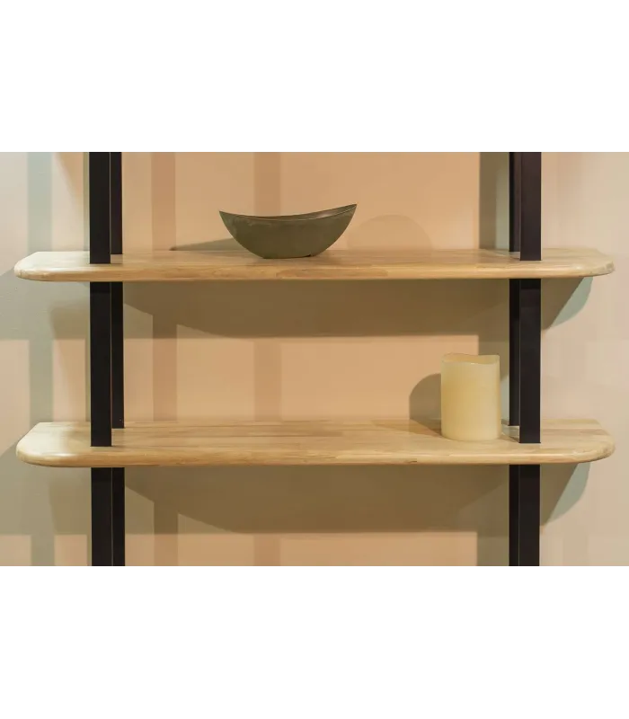 Mbtic Owen metal and white crystal computer table