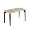 copy of Fixed lounge table Loft in wild oak white or black structure.