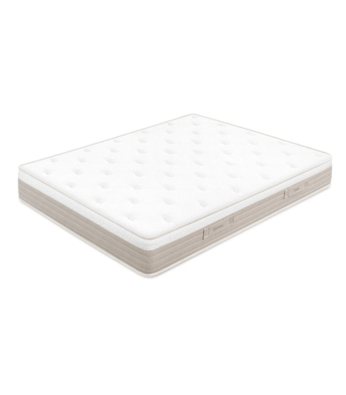 Matelas Solei de Sonpura ressorts ensachés HR avec visco et une épaisseur de 29 cm