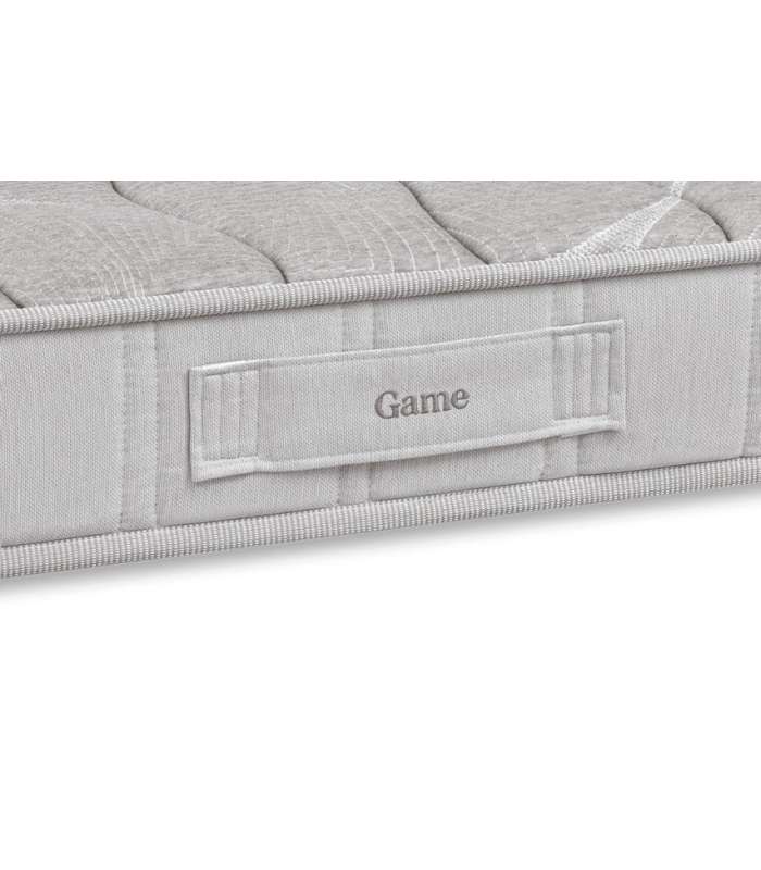 Tapete Sonpura Game com molas ensacadas HR com visco, espessura 105x180x15cm.
