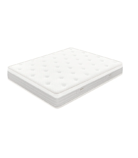 Matelas Prisma de Sonpura ressorts ensachés HR avec visco et une épaisseur de 21cm.