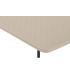 Base tapizada Maxi Somi de Colchones.es tapizado beige de 80x190.